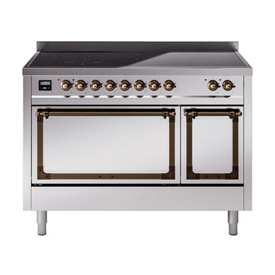 ILVE Nostalgie II Noblesse 48 po à induction avec 6 éléments à induction (porte pleine)