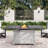 Extendable Rectangle Aluminum Alloy Fire Pit Table, 50,000BTU