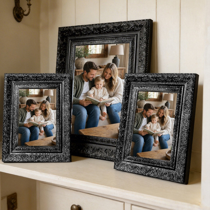 Cadre de table noir 11 PCS 11 "x 14" pour présentation de photos de tous les jours, Noir, 3, L 11 po x H 14 po