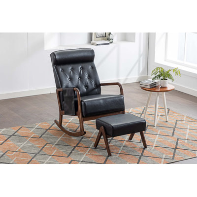 Chaise berçante Solid + PlyWood