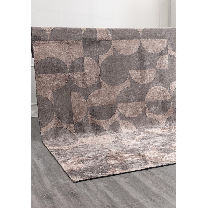 Tapis à pois Modern Modern, Rectangle 9 pi x 12 pi