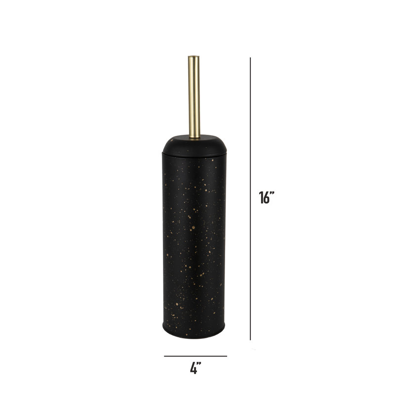 Porte-brosse de toilette Elle Noir, Noir