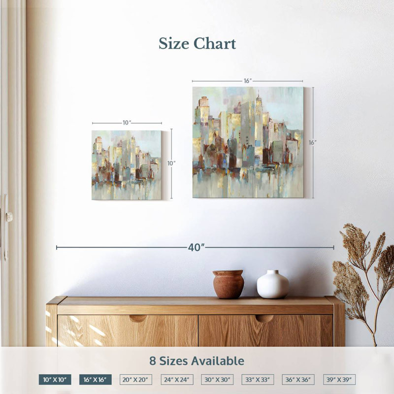 Sireci City Escape I, 10" H x 10" W