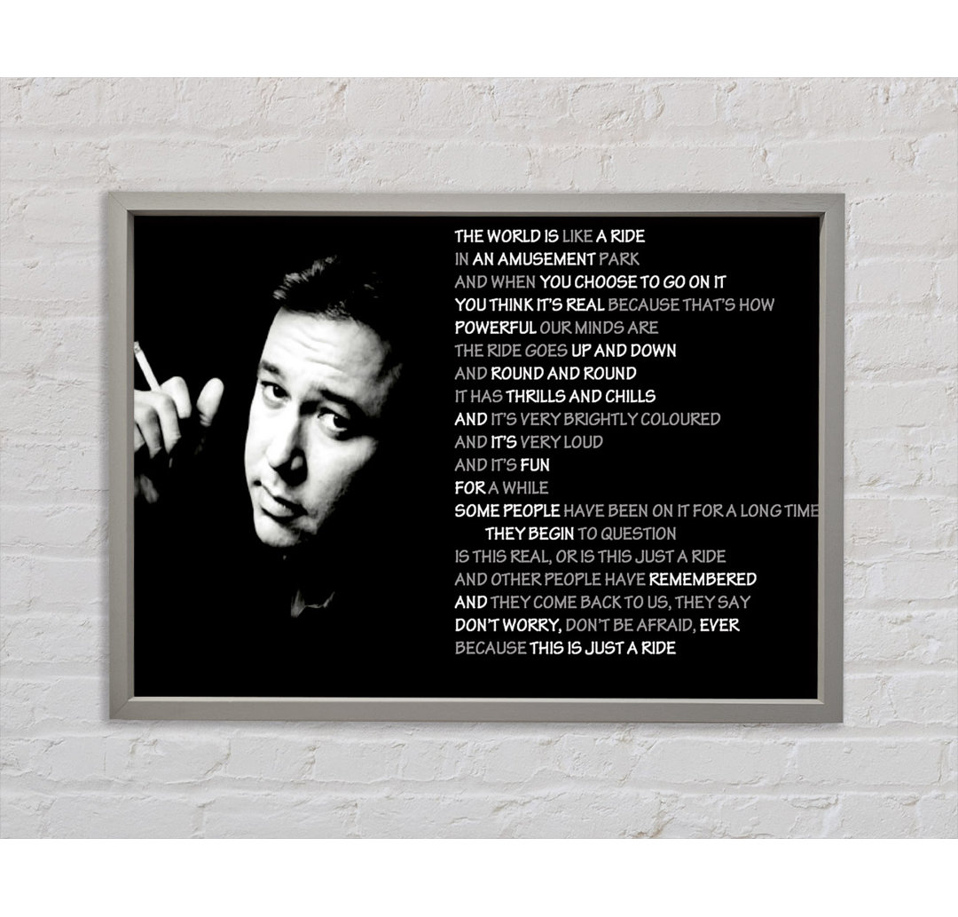 Bill Hicks Die Welt ist wie eine Fahrt - Drucken