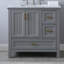 Ensemble de meuble-lavabo simple 36 po Isla-493667423-493667420