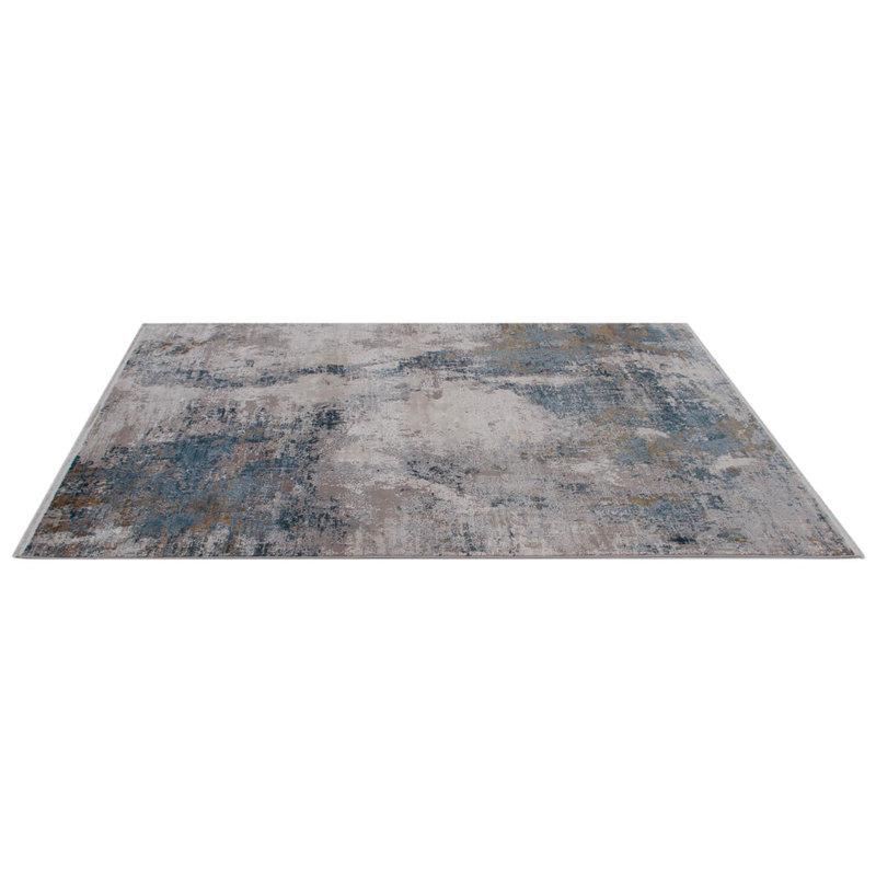 Saoirse Kennedy D Machine Woven Grey/ Beige Rug, Rectangle 160 x 230cm