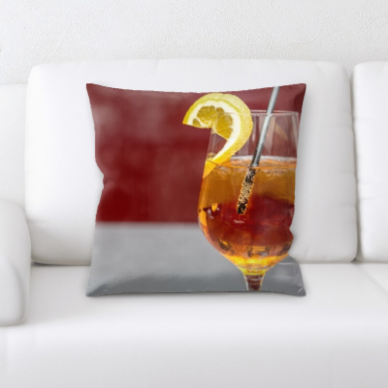 Microsuede Reversible Throw Pillow