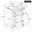 Meuble-lavabo 24 po avec lavabo intégré en céramique-121086976-121086971
