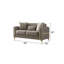 Causeuse convertible en tissu de velours Melody