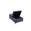 Lit pliant gris foncé - multifonctionnel pour n'importe quelle scène. Facile à utiliser et peu encombrant. Ergonomique, stable. Utilisé comme table à thé, fauteuil, lit simple. Matériaux appliqués. Capacité de poids de 264 lb-1633485918