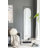 Metal Floor Mirror with Shelves