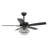 Micah 52'' Crystal Chandelier Ceiling Fan with Light Kit and Remote Control-2073542691
