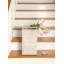 Panier d'escalier tressé en rotin et en rotin avec lavage et poignées-43447414
