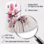Horloge murale en métal rose-328775310