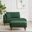Chaise longue et tabouret rembourrés Finken-1086305211