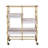 Washed Serving Cart with 4 Adjustable Trays-1649974220-1649496945