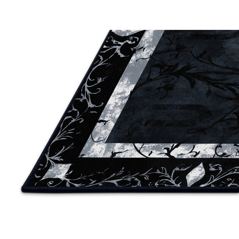 Granite Bloom Rug, Round 4'