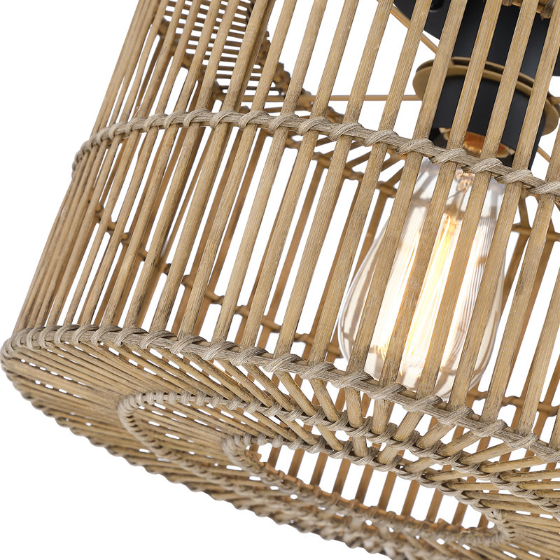 Plafonnier semi-encastré 1 lumière 12 po Necaise