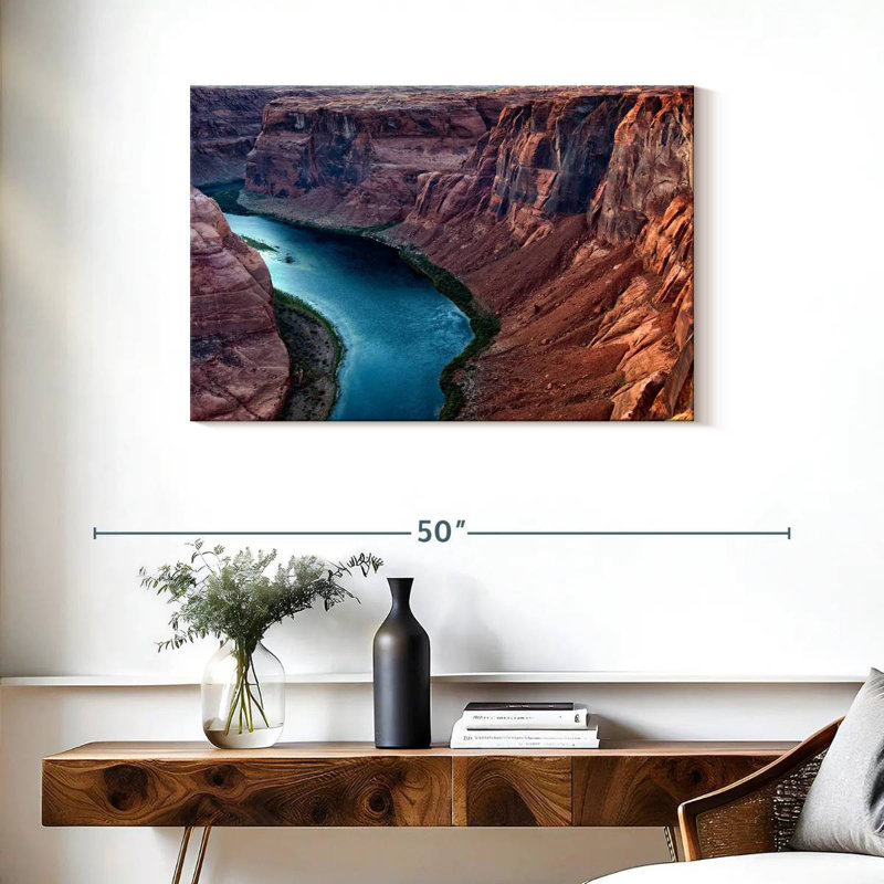 Rivière Alvord dans le Grand Canyon, H 24 po x l 36 po