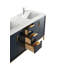 Brooksby 60'' Double Bathroom Vanity with Quartz/Ceramic Undercount Sink Top-16623433