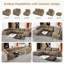 Canapé modulaire en chenille Boneless-1623630246