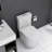23 Inch Compact Toilet - White, Dual Flush, Small Bathroom Essential, Quiet Flush & Seat, Easy To Clean White Porcelain Short Depth For Bathrooms, Maintenance, Silent