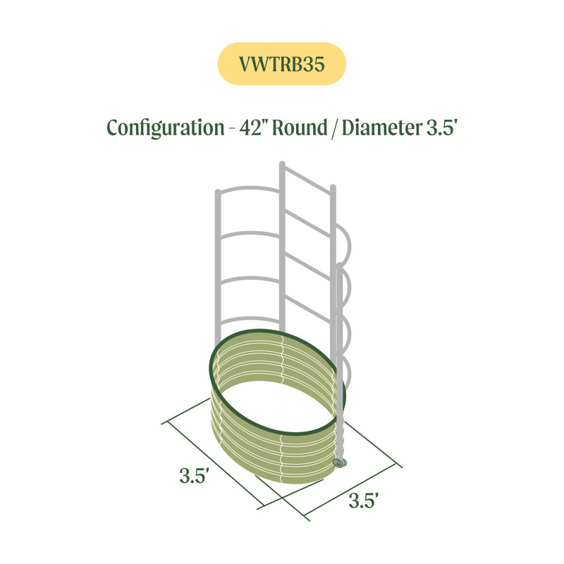 Metal Modular Garden Wall Trellis, 71" Tall