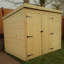 Shiplap Pent Wooden Shed-98413556