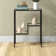 Lovett 22'' Glass Top Console Table
