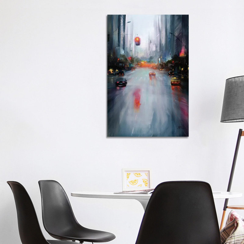 Rainy Day by Bozhena Fuchs - Gallery-Wrapped Canvas Giclée on Canvas, Wrapped Canvas, 101.6 cm H x 66.04 cm W