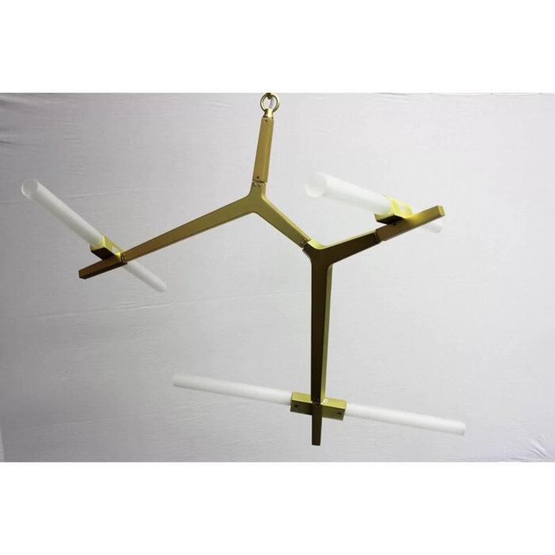 Lustree linéaire 6 lumières spoutnik modern Westerberg