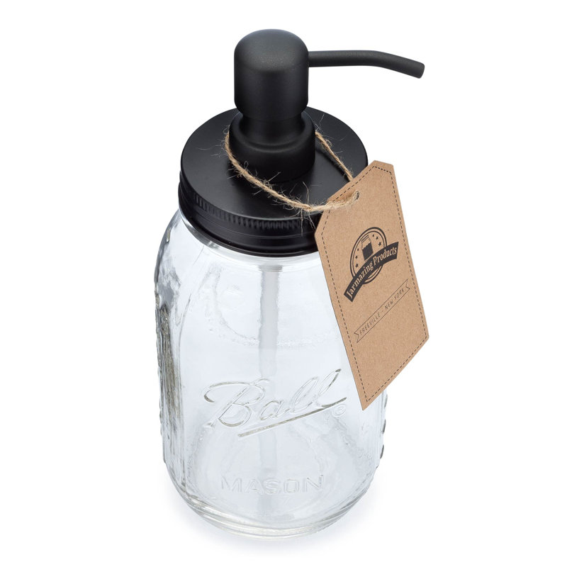 Distributeur de savon et de lotion Mason jar