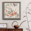«Peach & Rust Blooms II», toile encadrée de qualité supérieure - prête à être accrochée-1592412524-1592412525