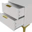 2-Drawer Bedside Table