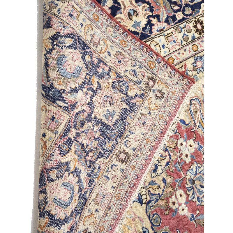 Tapis oriental rouge 10X12'5 fait à la main Mute Maroon