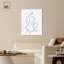 Femme figurative I sur toile, figure féminine classique par Art Remedy-104335802-104335805
