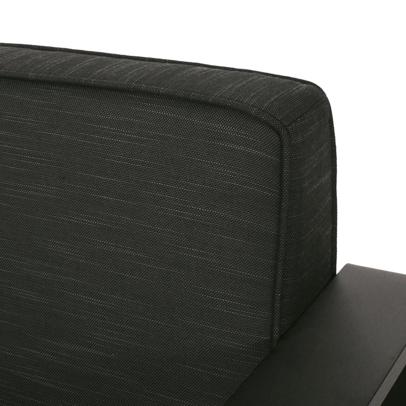 Outdoor Bay Mp1 Club Chair, Dark Gray Aluminium, 32.53" Depth X 27.67" Width 24.03" Height, 27.14 Lb Aluminium Folding Model, 32.53 In. Depth, 27.67 Width, 24.03 Height