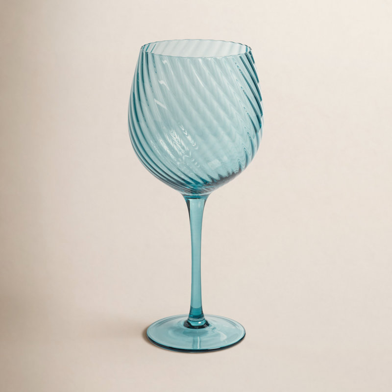 Verres à vin Bonnie, Bleu