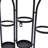 Knolan 5 Bottle Wall Mounted Wine Bottle Rack in Bronze