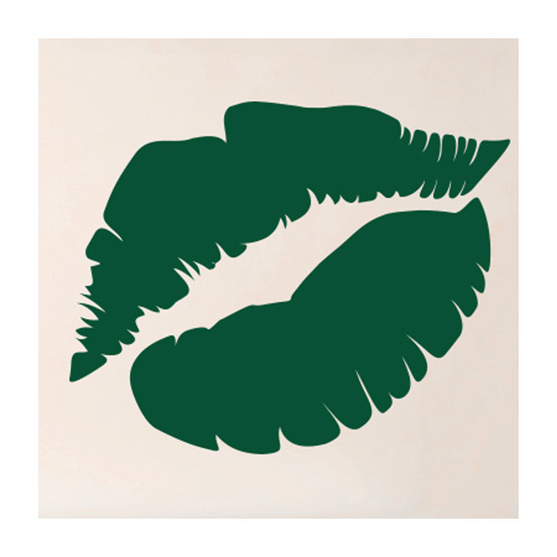 Wall Decal, Large, Dark Green