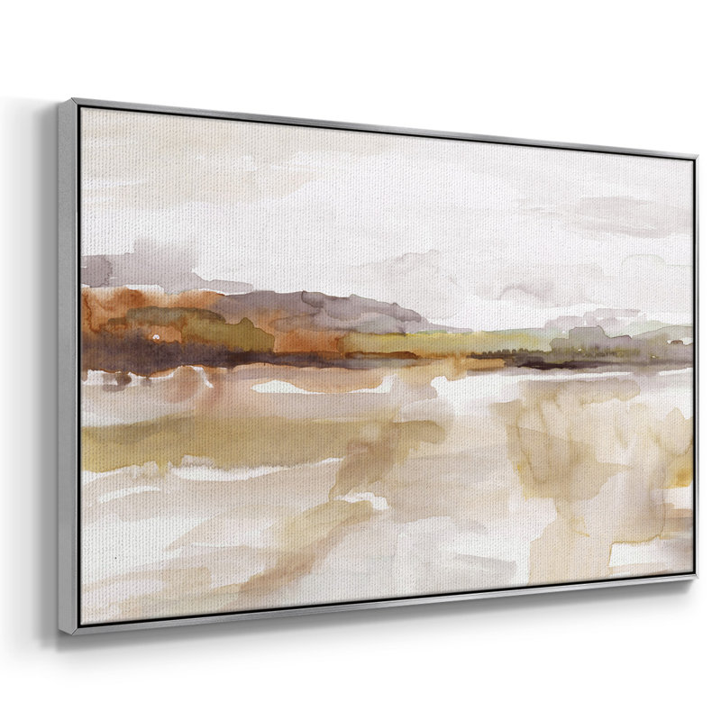 «Eernal Fall», reproduction d'art sur toile, Argent, H 25 po x l 37 po x P 2 po