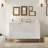Ruslans 47.75'' Wide Sideboard With 3 - Door High Gloss Cabinets-478330656
