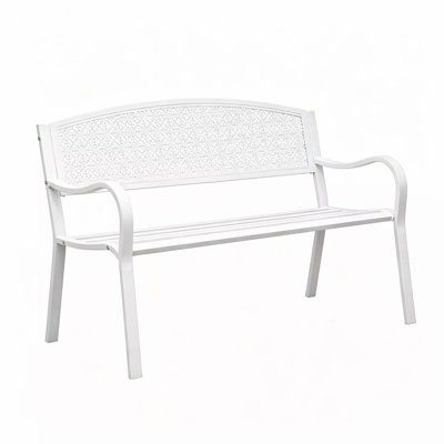 Banc d'extérieur en métal