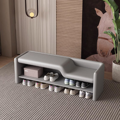 Entryway Shoe Stool