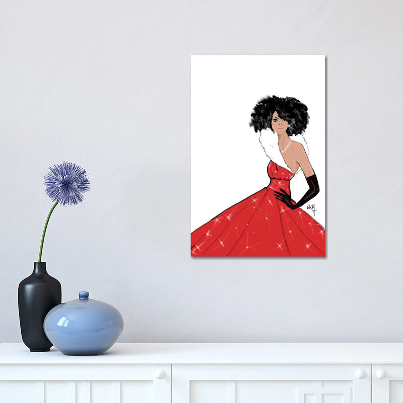 Xmas by Nicholle Kobi - Print on Canvas, 30.48 cm H x 45.72 cm W, Wrapped Canvas