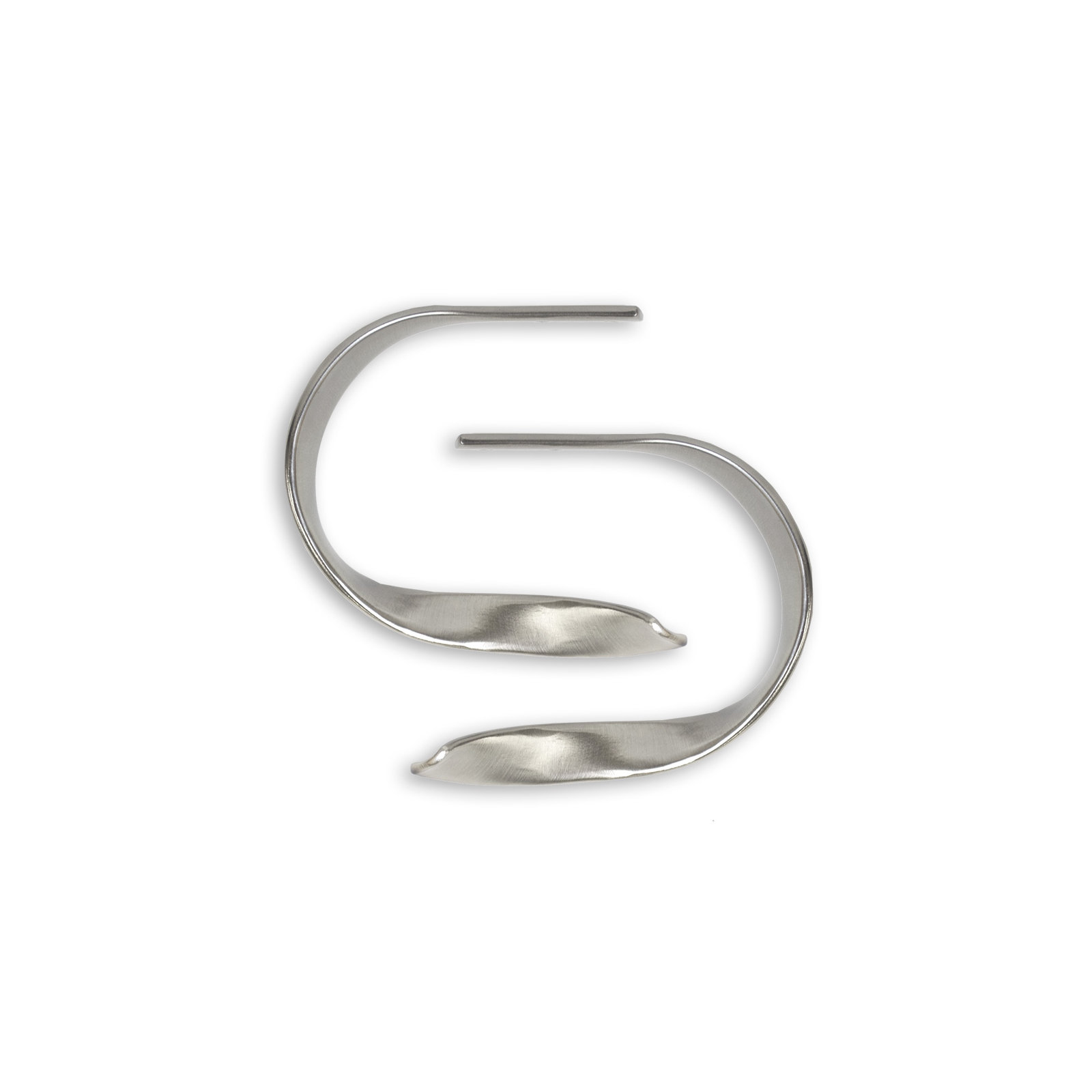 Presley Drapery Curtain Holdback, Plated Brushed Nickel