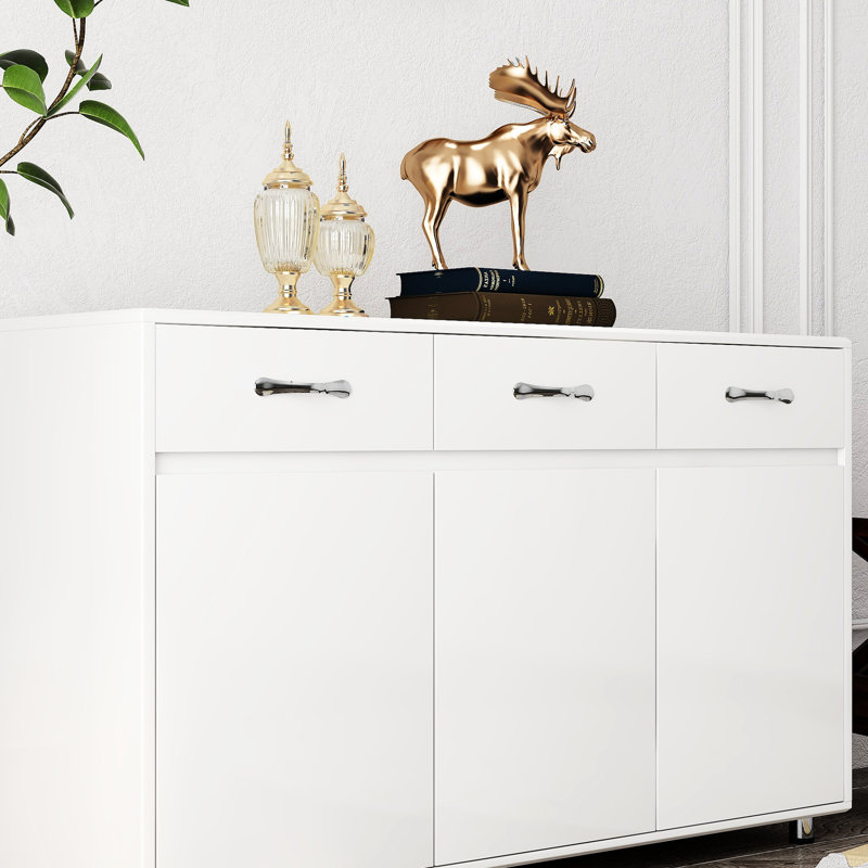 Table d'appoint Three Doors - Blanc