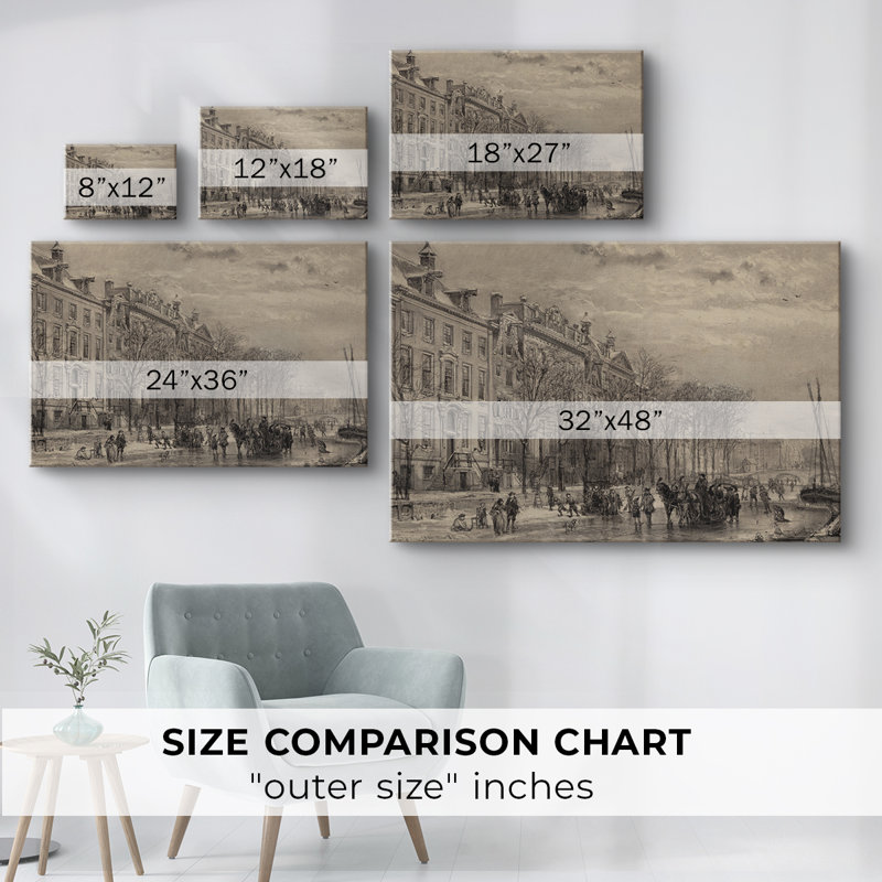 Paysages rétro-CLXIX - Cavas enveloppés de galerie, 24 x 36
