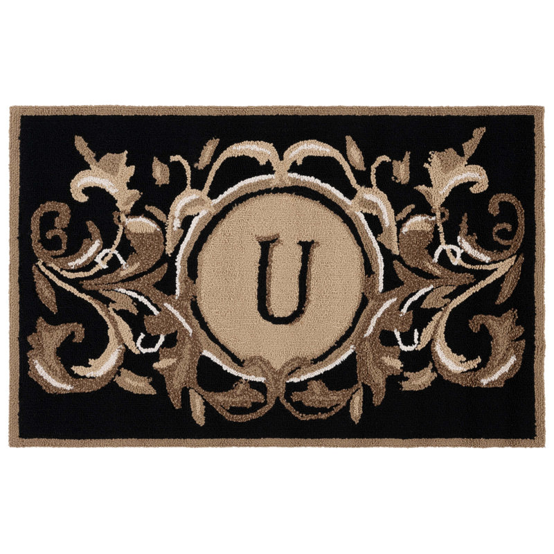 Paillasson Beldegg, L 30 po x L 48 po, Noir / brun, U