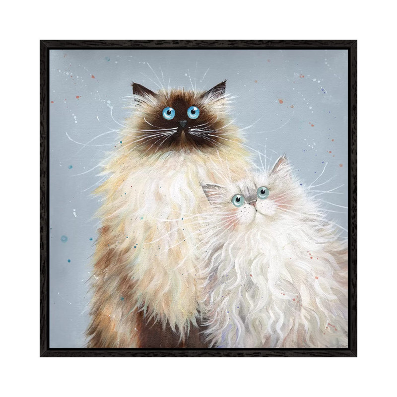 Print, 93.98 cm H x 93.98 cm W, Black Framed Canvas